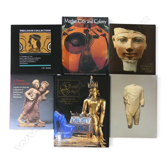 SIX PUBLICATIONS: COLLECTIONS OF EUROPEAN ART & DESIGN